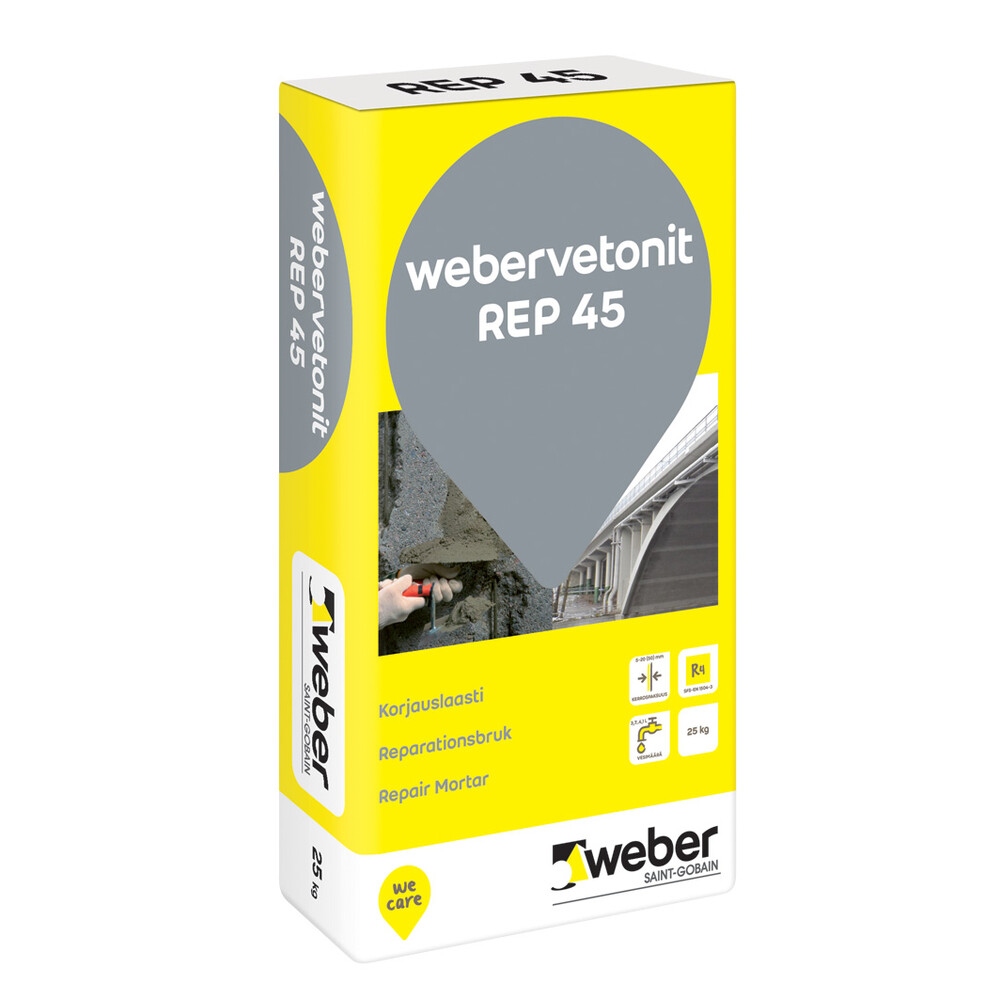 tiksotropa remontjava webervetonit REP 45